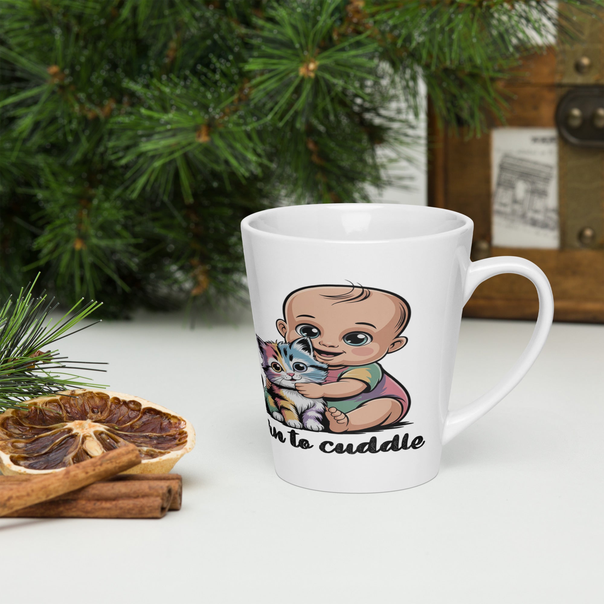 Born to Crudle Latte mug